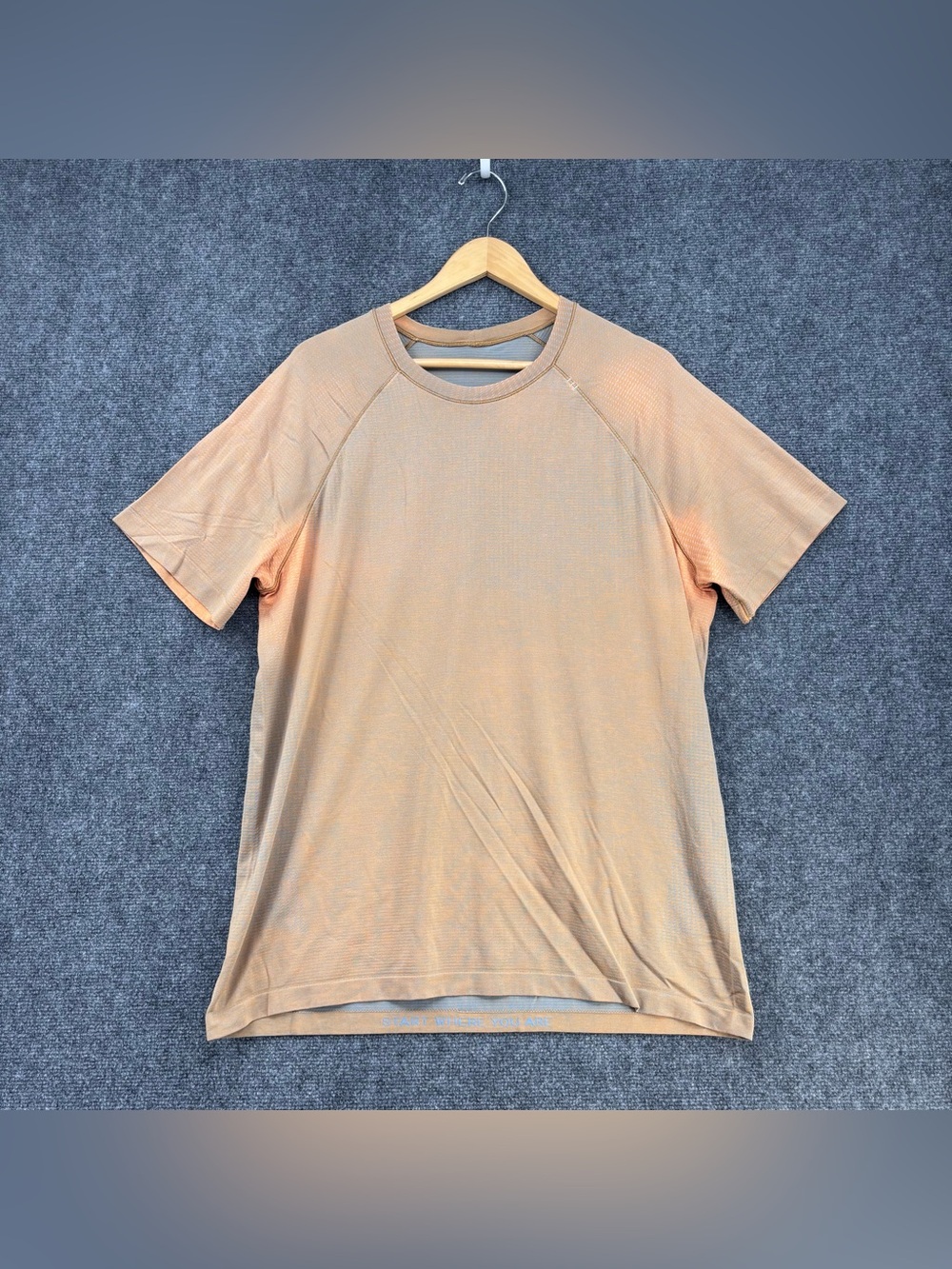 Lululemon Men’s Ombre T Shirt Size XL Gym Athleisure